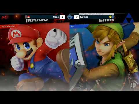 PURE Smash 24 Losers Quarter Finals - Coco (Mario) vs KDmac35 (Link)
