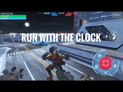 War robots, run with the clock Yamanto map