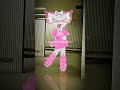emoji cat dancing in the backrooms to “kiss me again” :3 #shorts