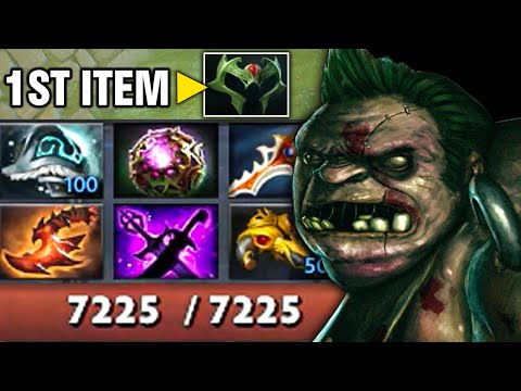First Item Wraith Band Turn this Pudge into a BEAST Late Game 30Kills!!