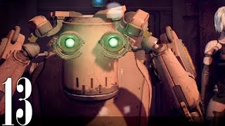 #13【NieR:Automata】崩壊する希望の村『ニーア オートマタ』初見実況プレイ【3周目/Let's Play】