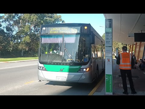 [Curtin-Event] Transperth Bus Route No. 657 (TP2476) Curtin University BS to Perth Stadium BS