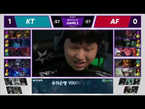 AFS vs KT Highlights Game 2 LCK Spring 2019 W3D4 Afreeca Freecs vs KT Rolster