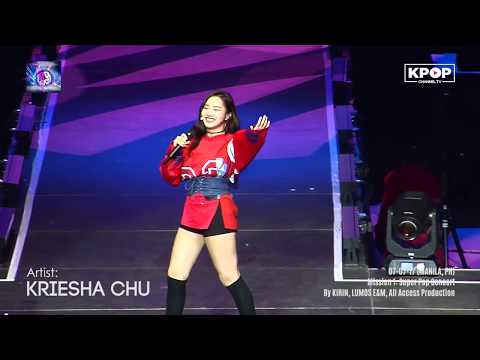 KRIESHA CHU – Kung Ako Nalang Sana + greetings at #SuperPopConcertPH2017