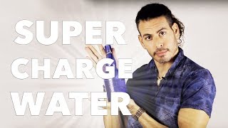 How to sun charge/crystal charge water and why your should vortex your water before drinking