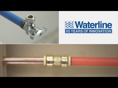 How to install a PEX supply stop valve