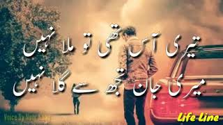 Ya Meri wafa ka sila nahi _sab urdu poetry_