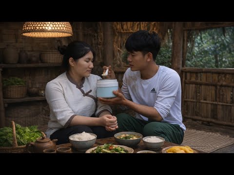 The young man's first time in the kitchen - a surprise no one expected.