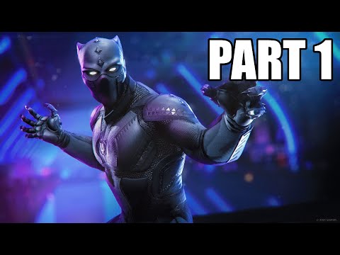MARVEL'S AVENGERS WAR FOR WAKANDA PS5 Gameplay Walkthrough PART 1 - BLACK PANTHER