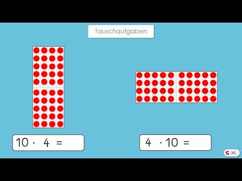Tauschaufgaben mit Punktebildern - Klasse 2
