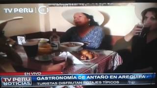 preview picture of video 'Tv Peru - Gastronomia arequipeña - Restaurante Elsita'