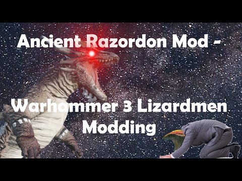 Ancient Razordons - Warhammer 3 Unit mod