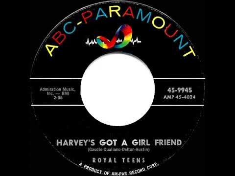 Harveys Got A Girl Friend - Billboard 1958