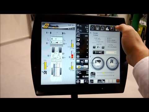 Agritechnica 2013 - New ROPA Panther Cab Touchscreen Display