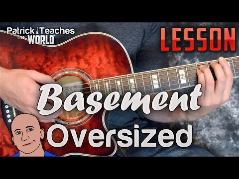 Basement-Oversized-Guitar Lesson-Tutorial-How to Play-Easy