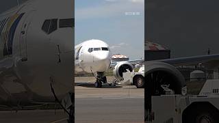 国内初導入のボーイング737-8型機　スカイマークが報道公開