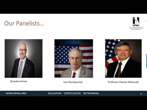 Physical Inventory Panel - Asset Management Awareness Month 2019