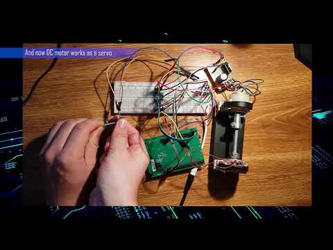 DC servo controlled by STM32F4