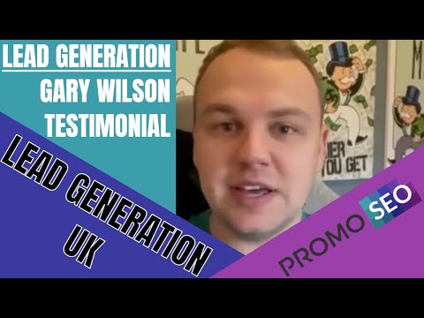 Lead Generation Testimonial from Gary Wilson on Driving Online Marketing Leads in the UK