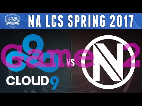 Highlights: NA LCS Spring 2017 - C9 vs NV Game 2