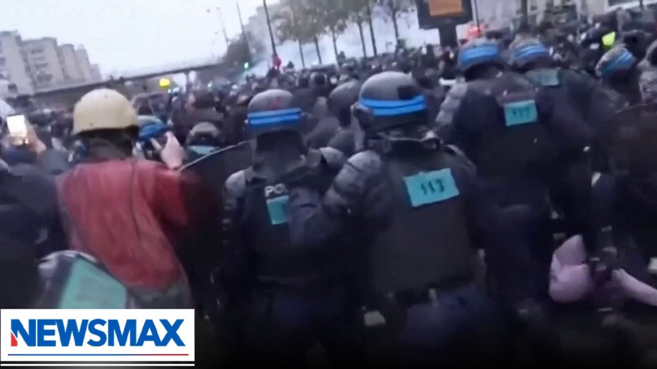 Businesses barricade as Paris braces for protest violence | America Right Now