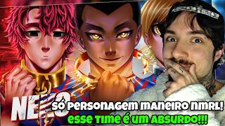 (PQP Q TIME!) REAGINDO a De Paris Pro Mundo | Loki, Charles e Hugo (Blue Lock) | Neko | REACT // Nai