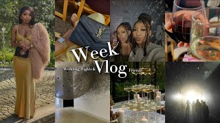 WEEKVLOG: WEDDINGS, FLIGHTS, AND FRIENDS FT. CHESATHEBRAT ♡| Shalaya Dae