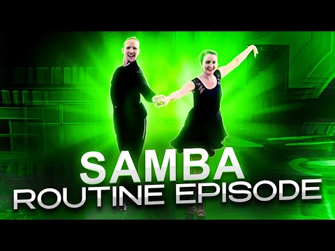 Samba Basic & Advanced Routine. Voltas, Developed Promenade Runs, Pivots | Ballroom Mastery TV