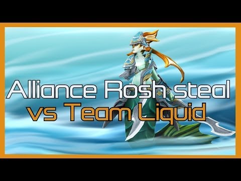 Alliance Roshan steal vs Team Liquid @ XMG Captains Draft Invitational