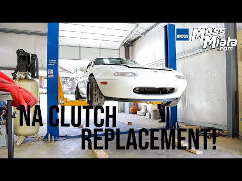 MASSIVE Miata Maintenance Job! NA Miata Clutch/Flywheel Install