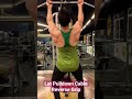Lat Pulldown cable(reverse grip)