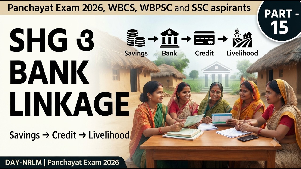 SHG ও Bank Linkage Programme | Rural Development Notes Part-15