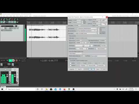 Editing Audio in Reaper pt 2 - Item Properties