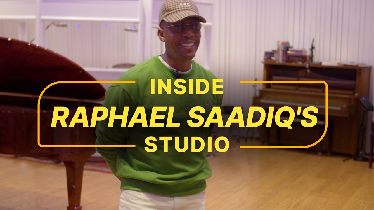 Raphael Saadiq Shows Off His Studio & His Incredible Vintage Gear Collection - YouTube