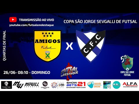 AMIGOS X CAPELA - QUARTAS DE FINAL  #futsalemdestaque
