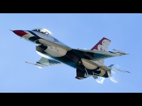 BEST USAF Thunderbirds Sneak Passes Ever! - Great Pacific Airshow 2019