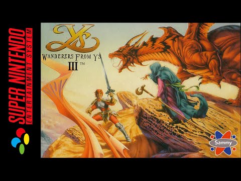 [Longplay] SNES - Ys III: Wanderers from Ys [100%] (4K, 60FPS)