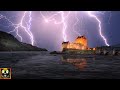 Heavy Thunderstorm Sounds (NO RAIN) with Loud Thunder and Lightning Sound Effects | 10 Hours