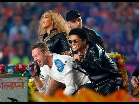 Beyoncé, Brunos Mars et Coldplay ont mis le feu au Super Bowl !