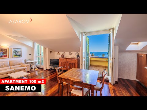 🍰 Penthouse for sale in the center of Sanremo.