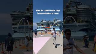 Star of the Seas vs. Icon of the Seas #royalcaribbean #cruisevlog #shorts