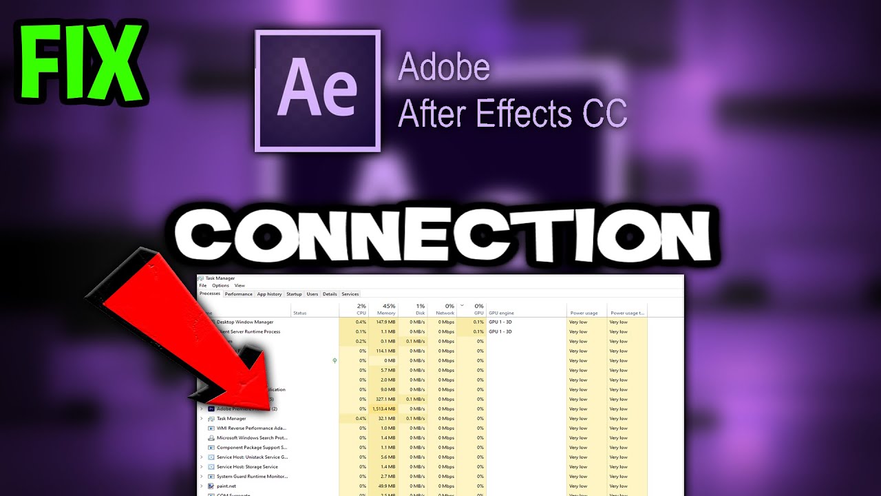 Adobe After Effects – How to Fix Connection Issues – Complete Tutorial
