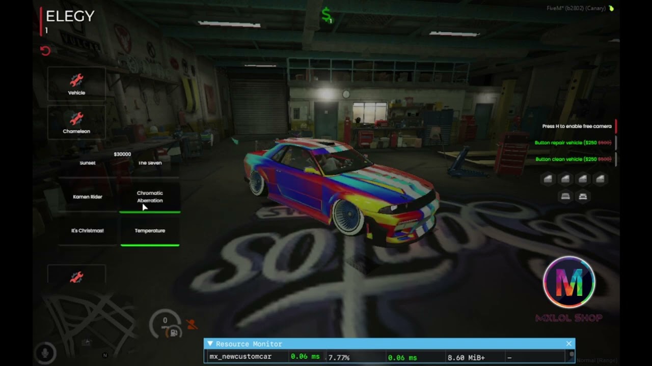 [Release] Mx Custom Car V2 Remake [PAID][Standalone][ESX/QBCore] thumbnail 3