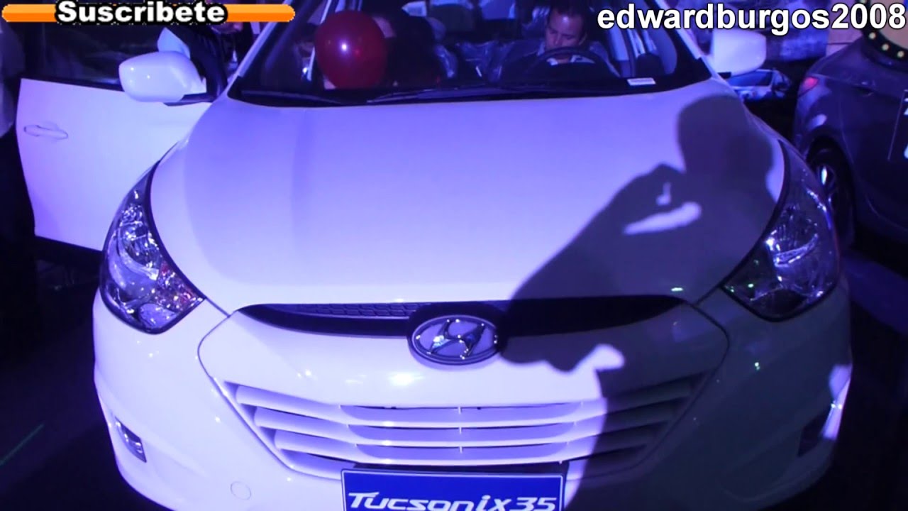 2013 hyundai tucson ix35 colombia brasil mexico Argentina video de carros auto show FULL HD