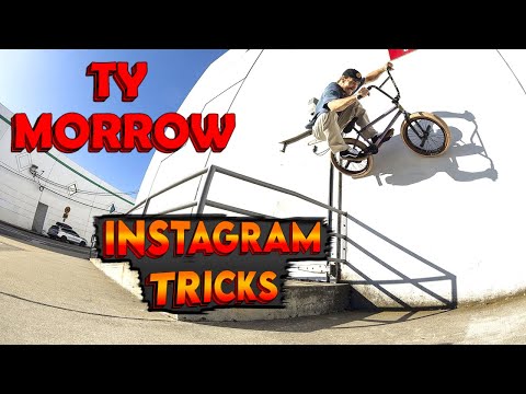 TY MORROW INSTAGRAM COMPILATION BMX TRICKS