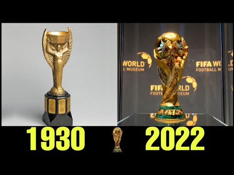 Evolution of fifa world cup trophy||1930-2022||Fact Adventure||