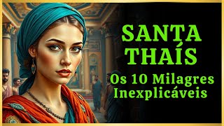 ✝️A Cortesã que Virou Santa Os 10 Milagres Inexplicáveis de Santa Thaís que a Igreja Confirmou😱