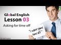 Spoken English-03-Asking for Time Off