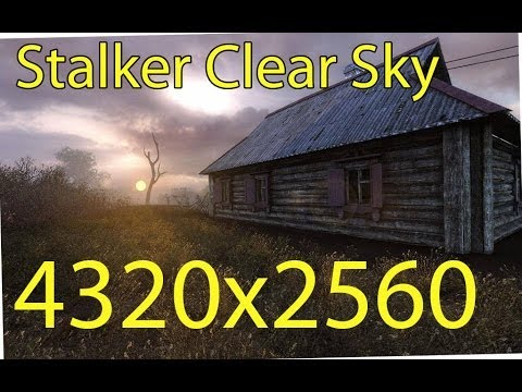 stalker clear sky pc gameplay