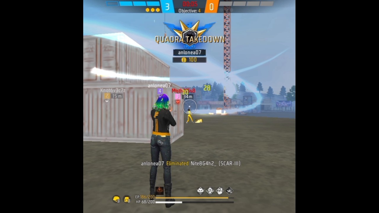 1 vs 4 😱  in cs rank 📈🏆 #freefire #vairal#yoitubeshorts